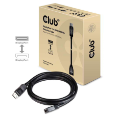 Club 3D CLUB3D - DisplayPort 1.4 - DisplayPort 1.4 HBR3 8K60Hz hosszabbító kábel 2m - CAC-1022 kábel és adapter