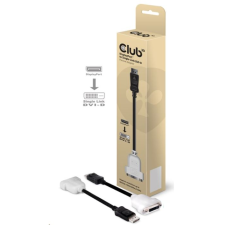 Club 3D CLUB3D Displayport - DVI-D passzív adapter (CAC-1000) (CAC-1000) kábel és adapter