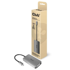 Club 3D CLUB3D USB 3.1 Type C -&gt; Dual Link DVI-D adapter szürke (CAC-1510) kábel és adapter