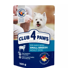 CLUB 4 PAWS Alutasakos Kutyaeledel Bárány Szószban 100g kutyaeledel