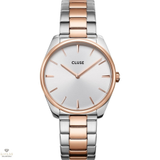 Cluse Féroce Steel, White, Rose Gold/Silver Colour női óra - CW11104 karóra