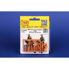  CMK Wehrmacht Soldiers with Military Bicycles 1:72 (129-F72407) makett