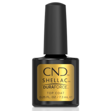 CND Shellac Duraforce Top Coat fedőlakk 7,3 ml lakk zselé