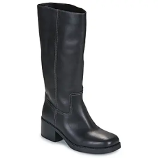 Coach Magas sarkú csizmák TALL LEATHER BOOT Fekete 39