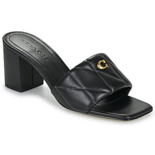 Coach Papucsok QUILTED BLOCK HEEL SANDAL Fekete 40 női papucs