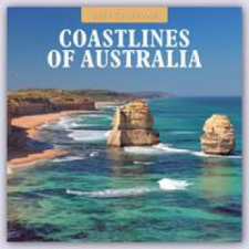  Coastlines of Australia - Australische Küste 2024 - 16-Monatskalender naptár, kalendárium