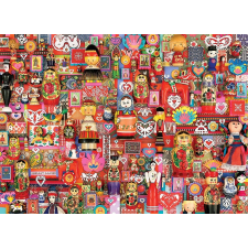  Cobble Hill 1000 Darabos Baba Puzzle puzzle, kirakós