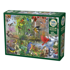 Cobble Hill 1000 db-os puzzle - Birds of the Season (40163) puzzle, kirakós