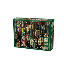 Cobble Hill 1000 db-os puzzle - Christmas Ornaments (40210) puzzle, kirakós