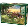 Cobble Hill 1000 db-os puzzle - Field at Sunrise (40268) (0625012402682)