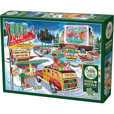 Cobble Hill 1000 db-os Puzzle - Holiday Drive-in (40293) (0625012402934) puzzle, kirakós