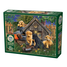 Cobble Hill 1000 db-os puzzle - In the Doghouse (40150) puzzle, kirakós