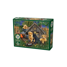 Cobble Hill 1000 db-os puzzle - In the Doghouse (40150) puzzle, kirakós