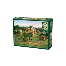 Cobble Hill 1000 db-os puzzle - Picnic by the Bridge (40225) puzzle, kirakós