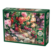 Cobble Hill 1000 db-os puzzle - The Garden Wall (40032) puzzle, kirakós