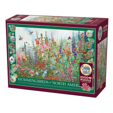 Cobble Hill 2000 db-os puzzle - Hummingbirds of North America (49015) puzzle, kirakós