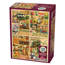 Cobble Hill 2000 db-os puzzle - The Four Seasons (49012) puzzle, kirakós