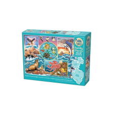 Cobble Hill 350 db-os Family puzzle - Ocean Magic (47003) puzzle, kirakós