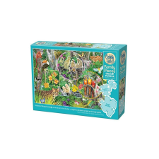 Cobble Hill 350 db-os Family puzzle - Rainforest Magic (47004) puzzle, kirakós