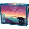 Cobble Hill 500 Darabos Puzzle - Crossings: Thunderbird And Bear 45003 (0625012450034)