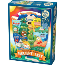 Cobble Hill 500 db-os Puzzle - Bucket List (45105) (0625012451055) puzzle, kirakós