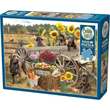 Cobble Hill 500 db-os Puzzle - Choc Wagon (45096) (0625012450966) puzzle, kirakós