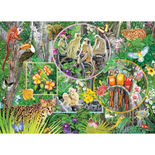 Cobble Hill családi puzzle esőerdő varázsa 350 darabos puzzle, kirakós