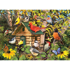 Cobble Hill madáretető puzzle 1000 darabos puzzle, kirakós