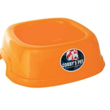  COBBYS PET Etetőtál műanyag szögletes 26x26x8,5cm, 1,53l kutyatál