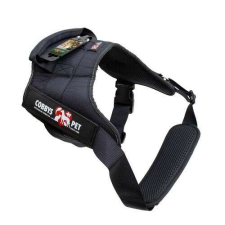  COBBYS PET Hám K9 L 65-80cm fekete nyakörv, póráz, hám kutyáknak