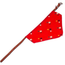  COBBYS PET Valódi bőr nyakörv kendővel 20mm/60cm MINTA -4 nyakörv, póráz, hám kutyáknak