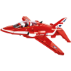 Cobi Armed Forces BAe Hawk T1 Red Arrows repülőgép 389 darabos építő készlet