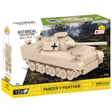 Cobi Blocks Panzer V Panther tank modell (1:72) makett