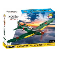 cobi kawasaki ki-61 "létkező fecske" modell barkácsolás, építés