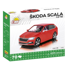 Cobi Klocki Blocks Škoda Scala 1.0 TSI barkácsolás, építés