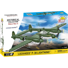 Cobi Lockheed P-38 Lightning 332 darabos építő készlet (COBI-5882) kreatív és készségfejlesztő