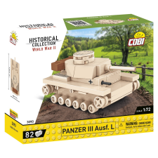 Cobi Panzer III Ausf.L Tank 103 darbos készlet barkácsolás, építés