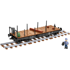 Cobi Schwerer Plattformwagen Type SSYS 424 darabos készlet barkácsolás, építés
