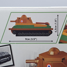 Cobi Somua S-35 1:72 99db-os 3093 makett