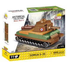 Cobi Somua S-35 történelmi gyűjtemény építőkészlet barkácsolás, építés