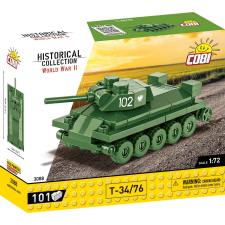 Cobi T-34/76 Tank 101 darabos készlet barkácsolás, építés