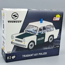 Cobi Trabant 601 rendőr 1:35 82db. 24541 makett
