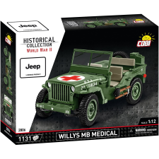 Cobi : Willys MB Orvosi Kocsi készségfejlesztő