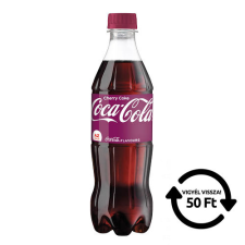 Coca-Cola Üdítő Coca-Cola Cherry Coke 0,5l DRS díjas üdítő, ásványviz, gyümölcslé