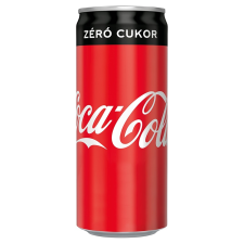 Coca cola Üdítőital 0,33l Coca Cola Zero 24db/csom üdítő, ásványviz, gyümölcslé