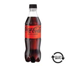 Coca-Cola Üdítőital Coca-Cola Zero 0,5l DRS díjas üdítő, ásványviz, gyümölcslé