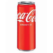 Coca cola Üdítőital, szénsavas, 0,33 l, dobozos, COCA COLA üdítő, ásványviz, gyümölcslé