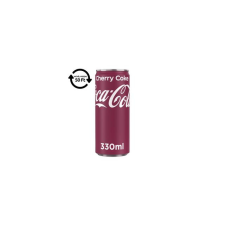 Coca-Cola Üdítőital szénsavas COCA-COLA Cherry dobozos 0,33L DRS üdítő, ásványviz, gyümölcslé