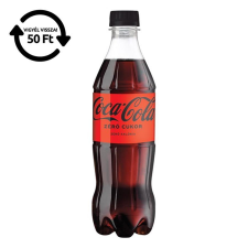 Coca-Cola Üdítőital szénsavas COCA-COLA Zero 0,5L DRS üdítő, ásványviz, gyümölcslé