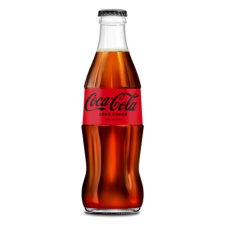 Coca-Cola Üdítőital szénsavas COCA-COLA Zero üveges 0,25L DRS üdítő, ásványviz, gyümölcslé